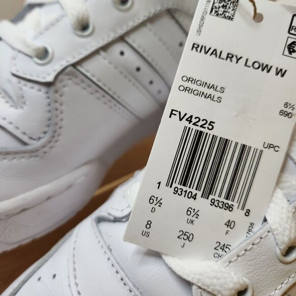 Adidas Rivalry Low Sneakers – Women’s Size 8 – White - Picture 2 of 12